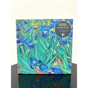 PAPERBLANKS | Van Gogh’s Irises 1000 Piece Jigsaw Puzzle Getty Museum Art
